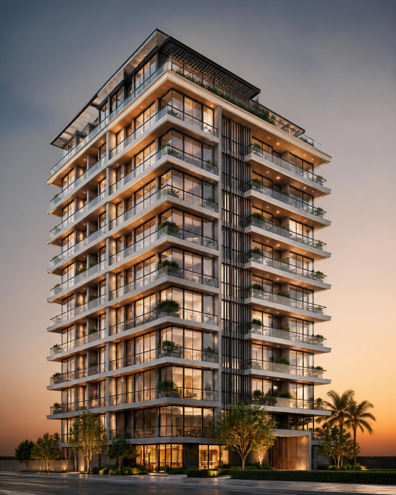 Ansamblul Arcadia în contextul urban al zonei